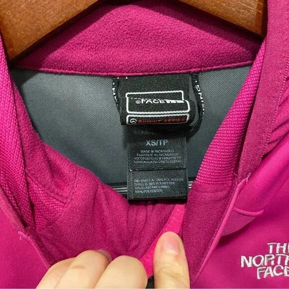 The North Face Jacket Women's XS softshell jacket magneta hooded - Picture 8 of 10